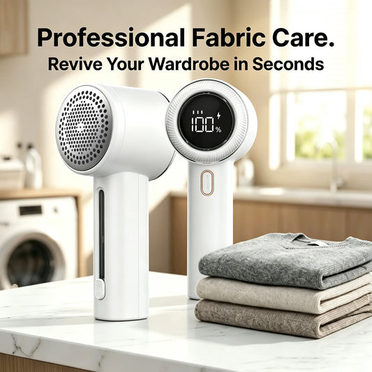 New Electric Lint Remover 1200mAh Rechargeable Fabric Shaver Portable Clothes Shaver for Sweaters Coats Blankets Sofas Curtains