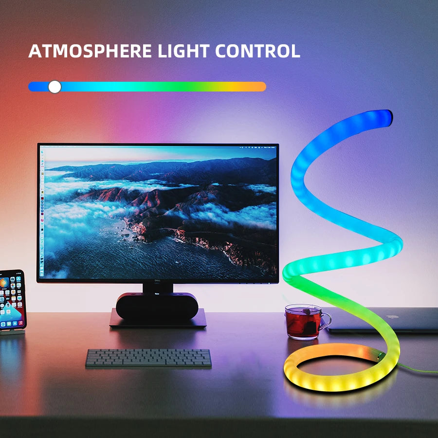 Acrylic LED Romantic Light USB Power Button Adjustment 36Light Modes Suitable For Bedroom Holiday Gifts BecorativeTable Lamps